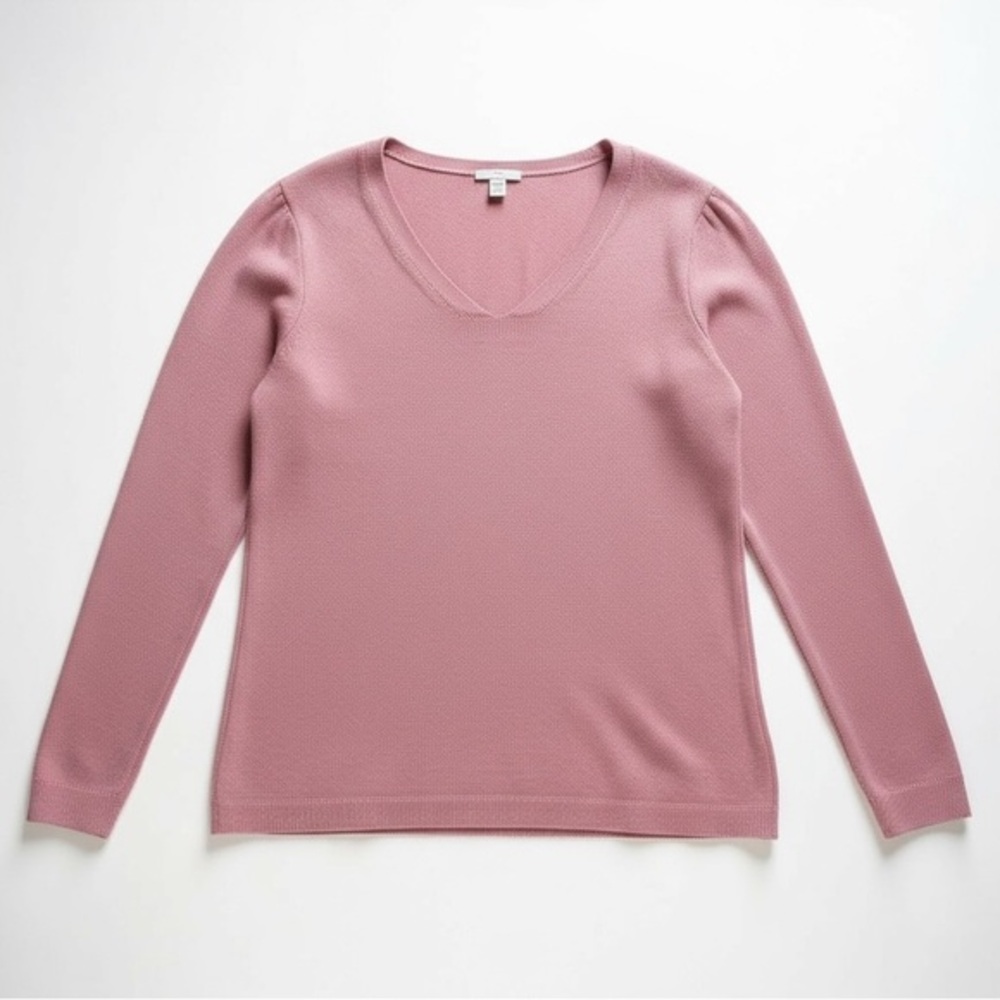 J. Jill Tea Rose Long Sleeve Top
